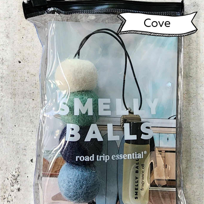 We've got Smelly Balls! The latest thing in reusable air fresheners.